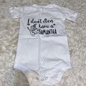 Frozen 2 Olaf Onesie